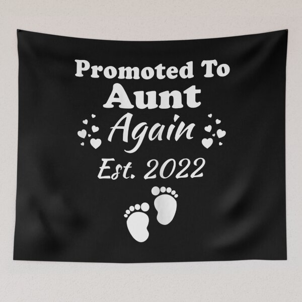Item preview, Womens Promoted To Aunt Again 2022 Pregnancy Announcement  designed and sold by DieterShop.