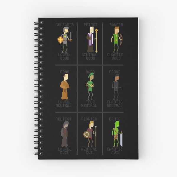 Item preview, RPG Alignments designed and sold by HuffleRuff.