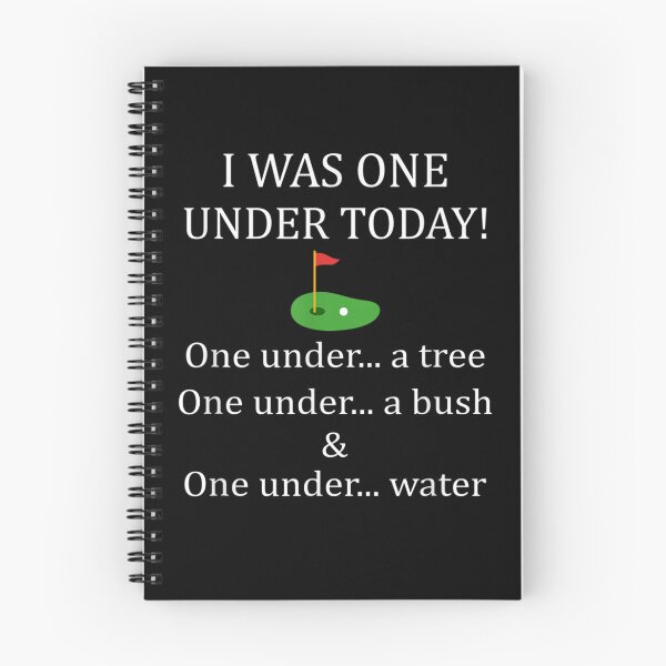 Item preview, I Was One Under Today, funny golf golfer lovers game tee  designed and sold by GarrickShop.