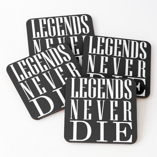 Item preview, legends never die Rest in peace designed and sold by Toxic Store.