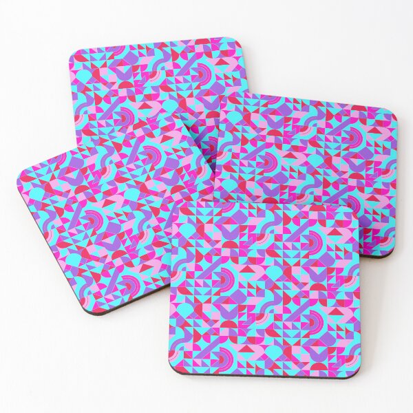 Item preview, geometric colorful patterns conceptual Art - Abstract Neo Geo graphic design designed and sold by Design Repo.