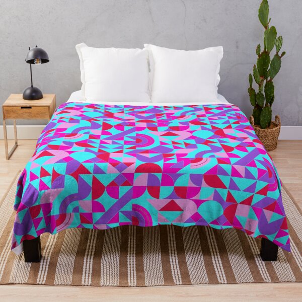 Item preview, geometric colorful patterns conceptual Art - Abstract Neo Geo graphic design designed and sold by Design Repo.