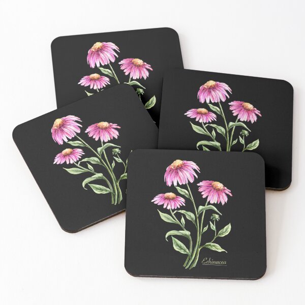 Item preview, Echinacea flowers  designed and sold by Sitenkovamary.