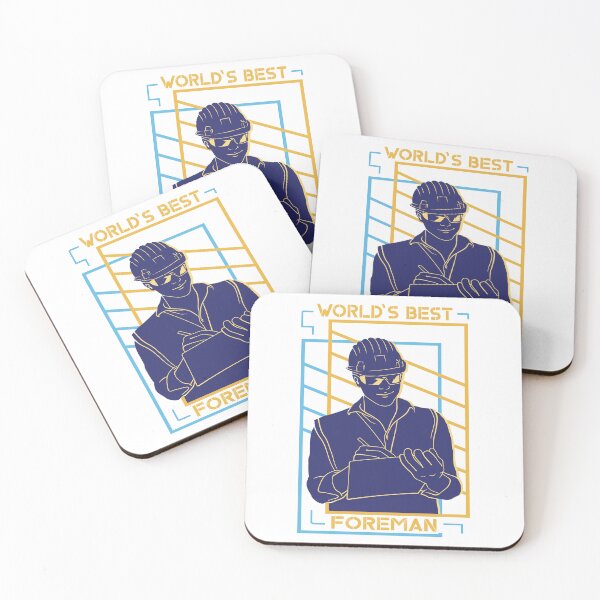 Item preview, Foreman Construction Portrait Quote designed and sold by MrEddie10.