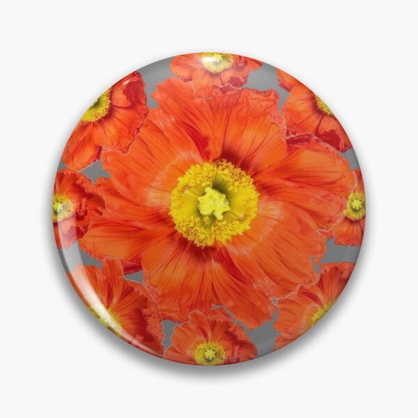 Artikelvorschau, ORANGE MOHN BLUMEN GARTEN BLAU LIBELLEN ART entworfen und verkauft von sharlesart.