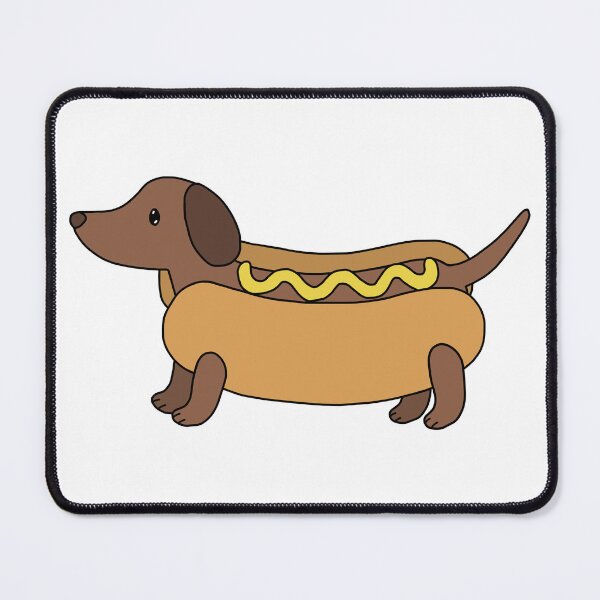Item preview, Hotdog with Mustard designed and sold by StickerHome.
