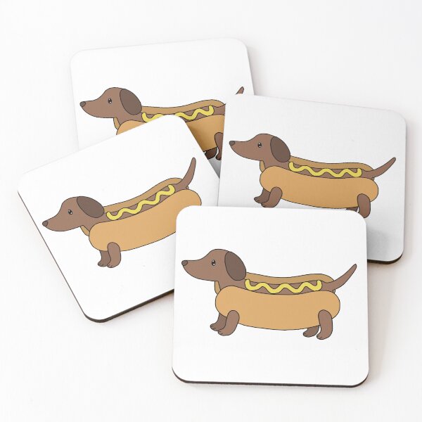 Item preview, Hotdog with Mustard designed and sold by StickerHome.