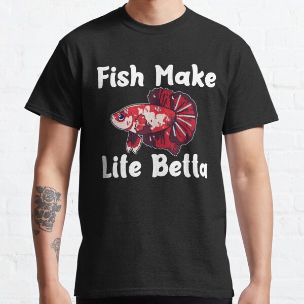 Betta Fish Shirt, Women, Men, Funny Betta Lover Gift, Cute Pet Siamese  Fighting Fish T-shirt, Tropical Aquarium Tshirt, Fish Keeping Tank -   Canada