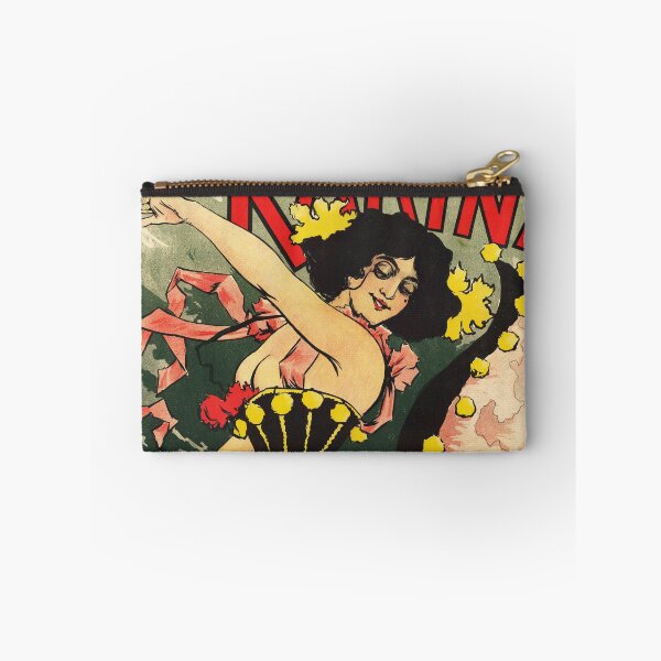 Item preview, KARINA L' HORLOGE Show Dance Performance Advertisement Vintage French Art Nouveau Theater Poster by Louis Oury designed and sold by retroposters.