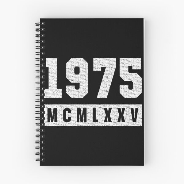 Item preview, Vintage 1975 Roman Numeral Birthday designed and sold by MarkTees.