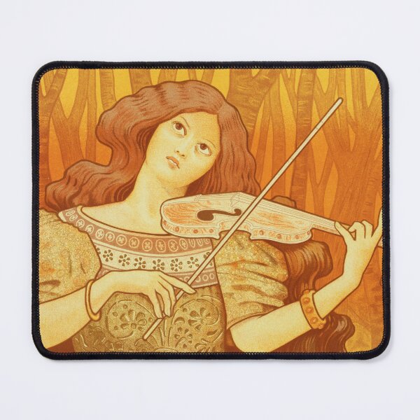 Item preview, Les Maitres de l' affiche LECONS DE VIOLON Paul Berthon 1898 Vintage French Theater Music Poster  designed and sold by retroposters.
