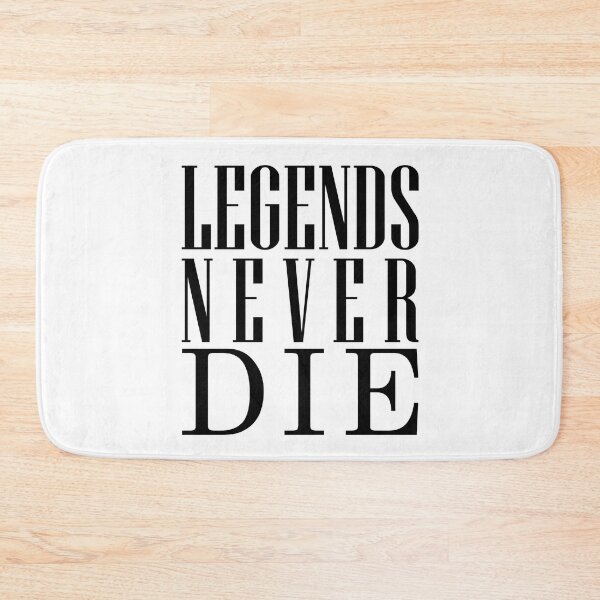 Item preview, Legends never die Rest in peace designed and sold by Toxic Store.