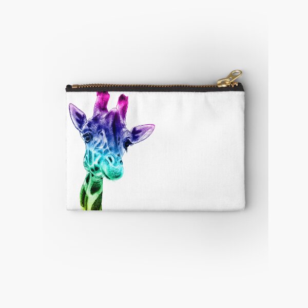 Artikelvorschau, Giraffenhals, Vorderansicht - regenbogenfarbene Version entworfen und verkauft von SylvieG18.