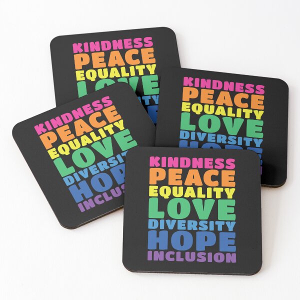 Item preview, Diversity Inclusion Equality Rainbow Colors designed and sold by EstelleStar.