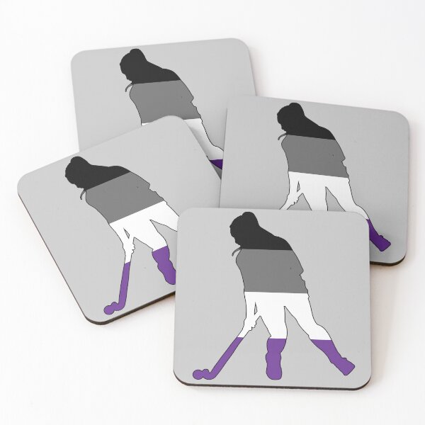 Item preview, Hockey sobre hierba: orgullo asexual designed and sold by Zia Frazier.