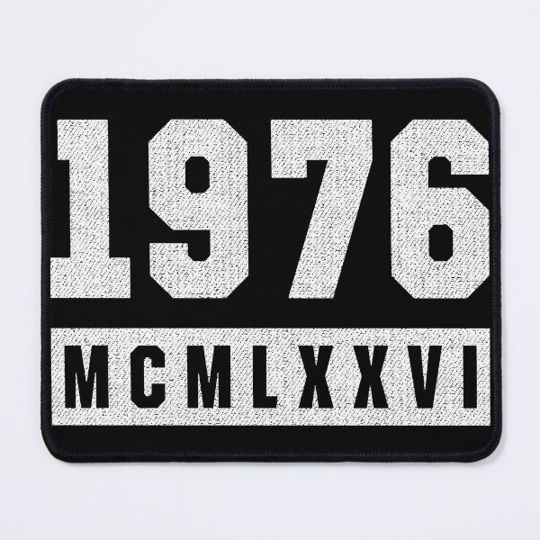 Item preview, Vintage 1976 Roman Numeral Birthday designed and sold by MarkTees.