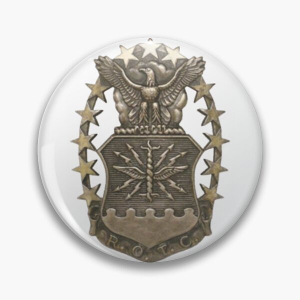 Item preview, Air Force JROTC Officers Cap Badge designed and sold by RBcostco7.