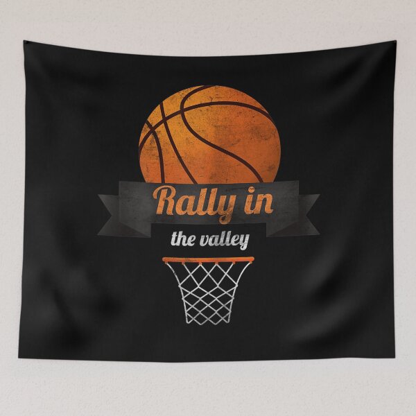 Item preview, Rally In The Valley Phoenix Flaming Basketball Retro Sunset  designed and sold by CuthbertShop.