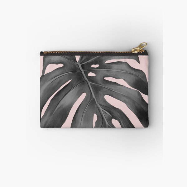 Item preview, Pink Black and White Monstera Leaf Tropical #2 designed and sold by Tropical Arts.