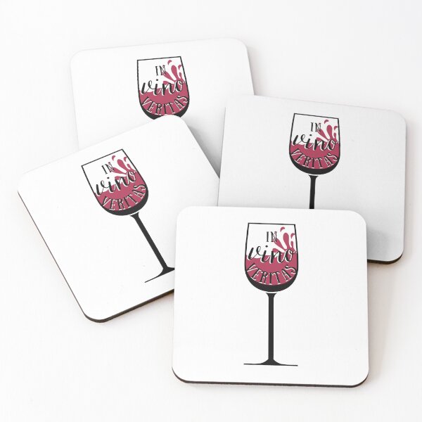 Item preview, In Vino Veritas Latin Quote - In wine there is Truth designed and sold by AmphoraGhost.