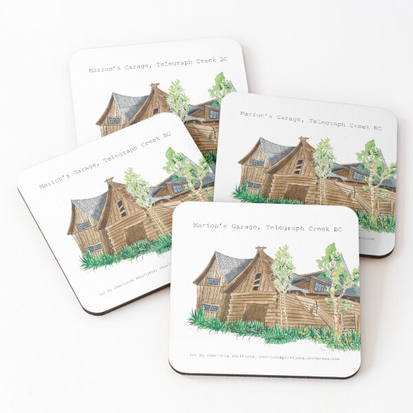 Item preview, Marion’s Garage, Telegraph Creek BC designed and sold by Charlotte Philtjens.
