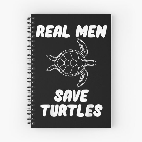 Item preview, Real Men Save Turtles  designed and sold by FideliaShop.
