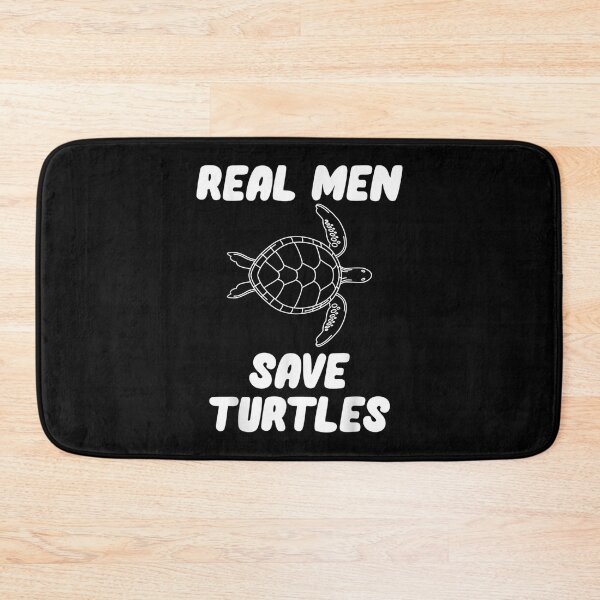 Item preview, Real Men Save Turtles  designed and sold by FideliaShop.