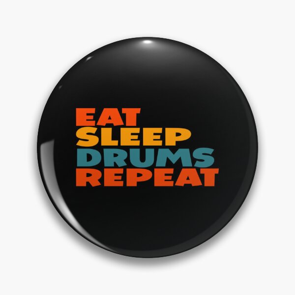 Item preview, Eat Sleep Drums Repeat Racerback Tank Top designed and sold by colonjohan.