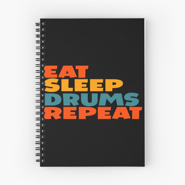 Item preview, Eat Sleep Drums Repeat Racerback Tank Top designed and sold by colonjohan.