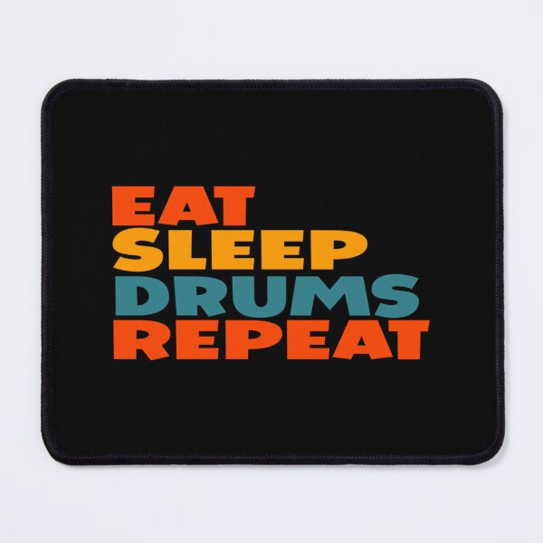Item preview, Eat Sleep Drums Repeat Racerback Tank Top designed and sold by colonjohan.
