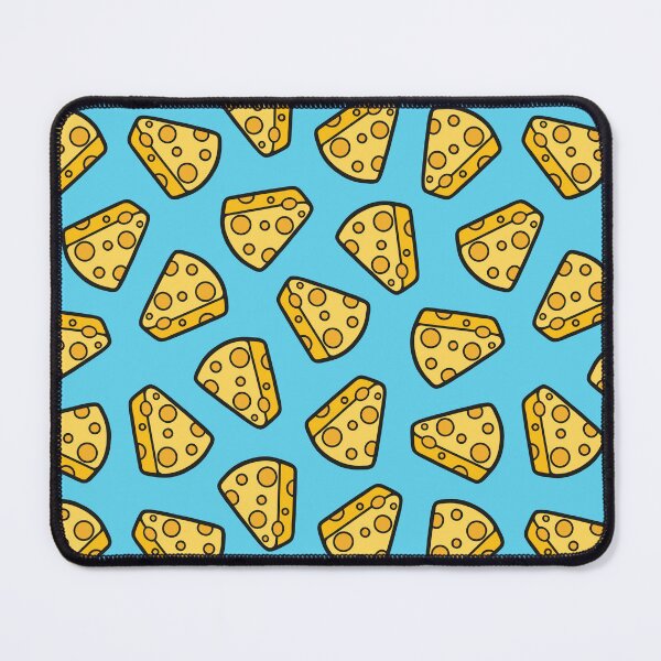 Item preview, Cheese Pattern on Blue designed and sold by evannave.