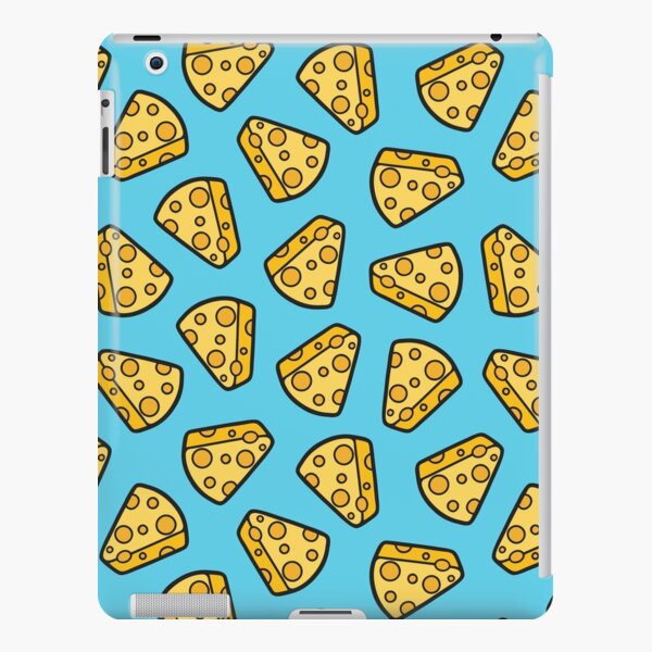 Cheese Pattern on Blue iPad Snap Case