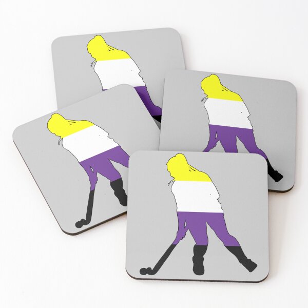 Item preview, Hockey sobre césped: orgullo no binario designed and sold by Zia Frazier.