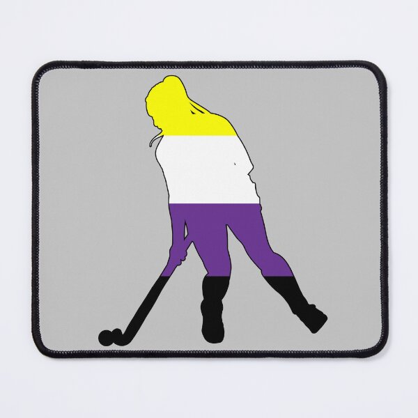 Item preview, Field Hockey: Nonbinary Pride designed and sold by Zia Frazier.