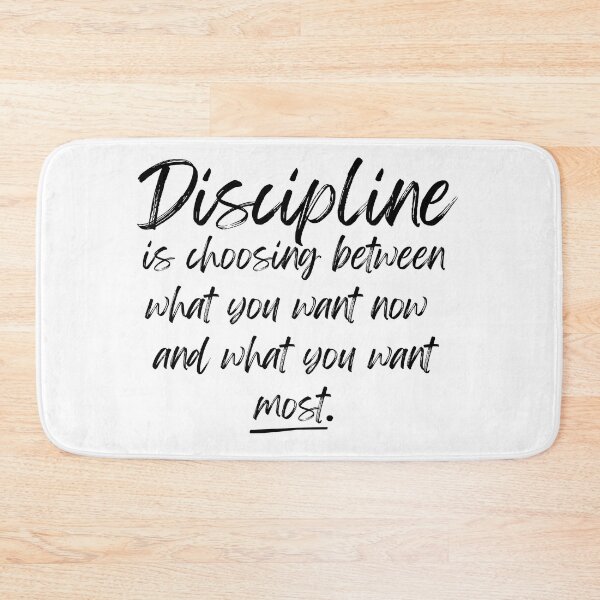 Item preview, Discipline is choosing between what you want now and what you want most designed and sold by Oreo2020 Creations.