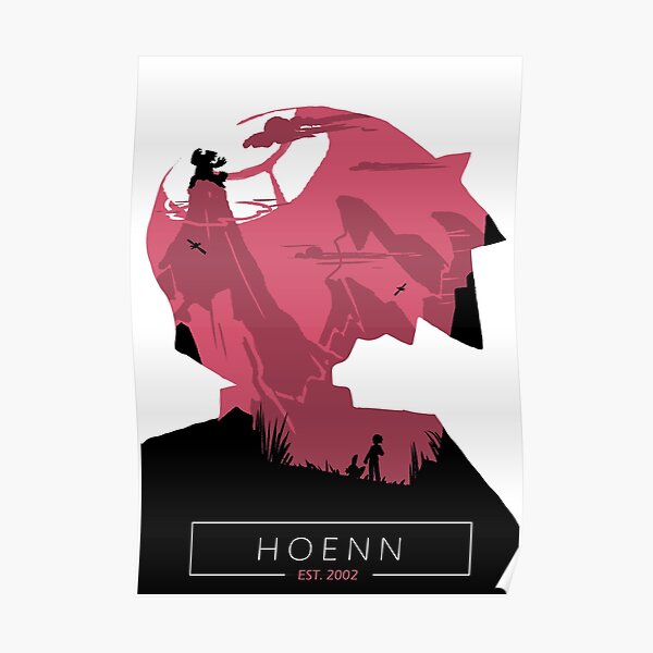 Región Hoenn- Versión Ruby. Póster