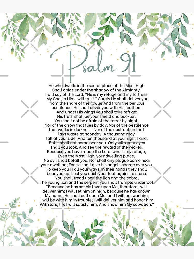 psalm-91-poster-for-sale-by-christlike-js-redbubble
