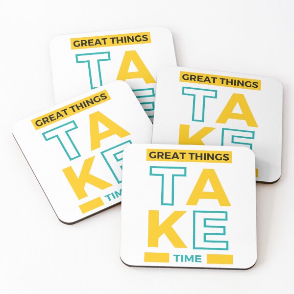 Item preview, great things take time  designed and sold by topp100.