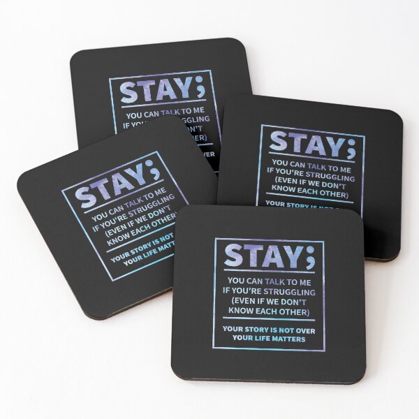 Item preview, Stay Suicide Prevention Awareness designed and sold by AboveTheVillage.