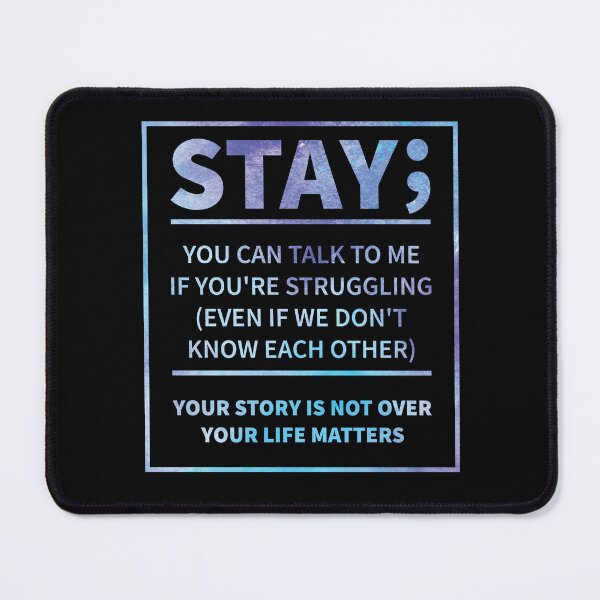 Item preview, Stay Suicide Prevention Awareness designed and sold by AboveTheVillage.