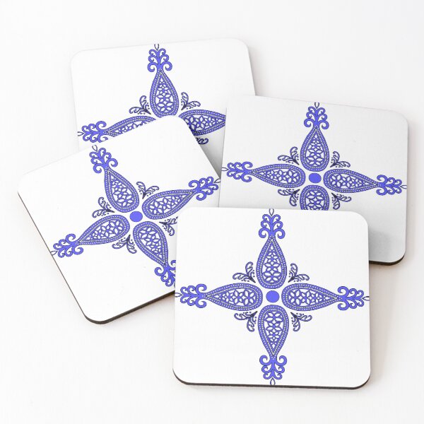 Item preview, Pineapple flower azulejo  designed and sold by Encie-Designs.