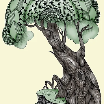 Artwork thumbnail, Twisted Tree - Spring by MagicMama