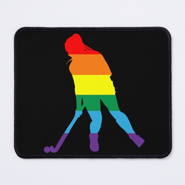 Item preview, Field Hockey: Queer/Gay Pride designed and sold by Zia Frazier.
