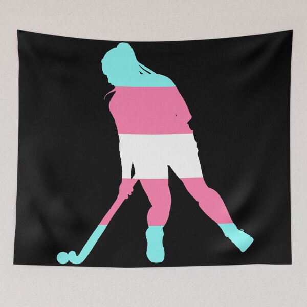 Item preview, Field Hockey: Transgender Pride designed and sold by Zia Frazier.