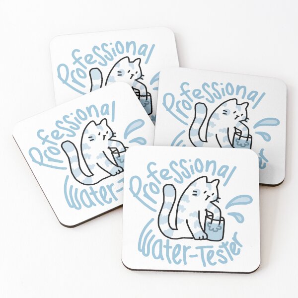 Item preview, Professional Water-Tester - tabby cat designed and sold by localgeneric.