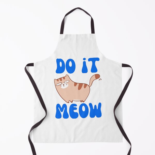 Item preview, Do It Meow Funny Cat designed and sold by groovyfolk.