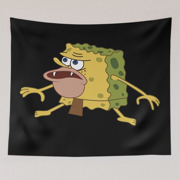 Item preview, spongebob caveman meme designed and sold by MEMEZZONE.