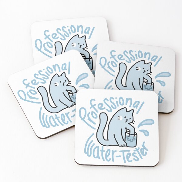 Item preview, Professional Water-Tester - black cat designed and sold by localgeneric.