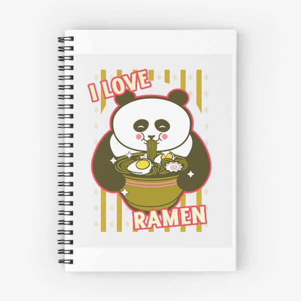 Item preview, Panda Eating Ramen designed and sold by Verbiage24.