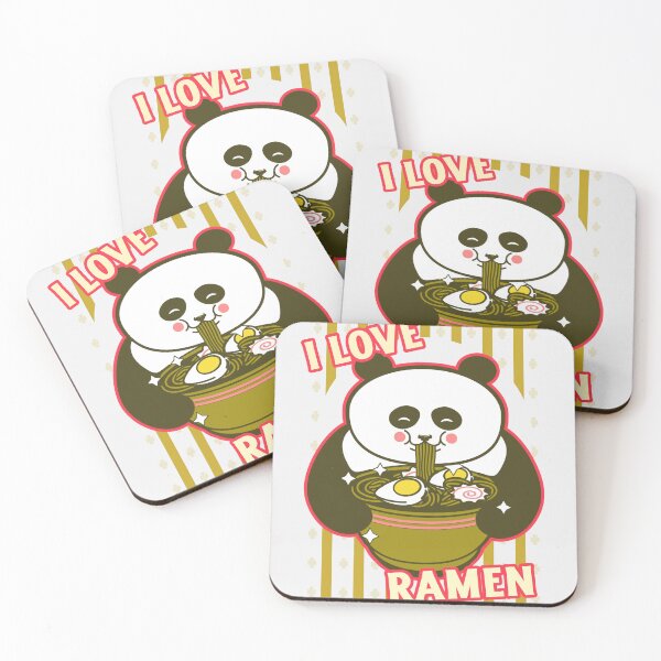 Item preview, Panda Eating Ramen designed and sold by Verbiage24.